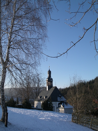 IMGP2217.JPG - Die Dorfkirche in Steinbach, Erzgebirge