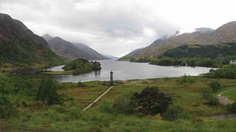 IMG_0084.JPG - Loch Shiel mit dem Glenfinnan Monument.